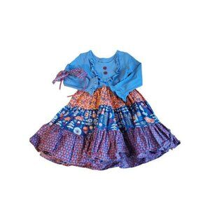 Eleanor Rose Rhonda Dress With Matching Headband 5/6